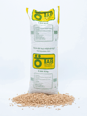 TAB Træpiller – svensk kvalitet fra Ölmstad 6mm 832kg