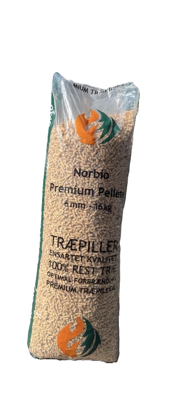 Norbio træpiller – miljøvenlig svensk kvalitet 6mm 832kg